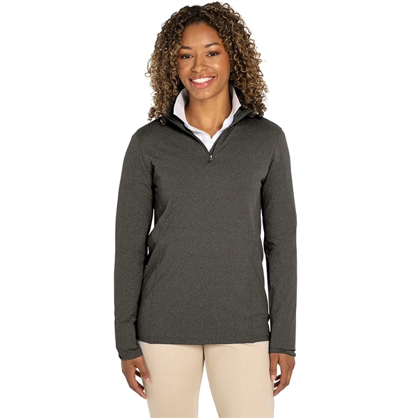 Our lightweight Women's Eco-Logic Quarter Zip is a sustainable pullover designed... from ASI 44620 Charles River Apparel