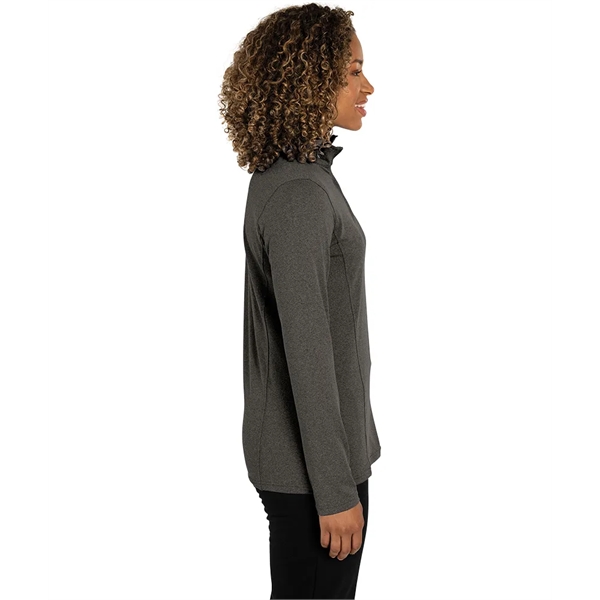 Our lightweight Women's Eco-Logic Quarter Zip is a sustainable pullover designed... from ASI 44620 Charles River Apparel