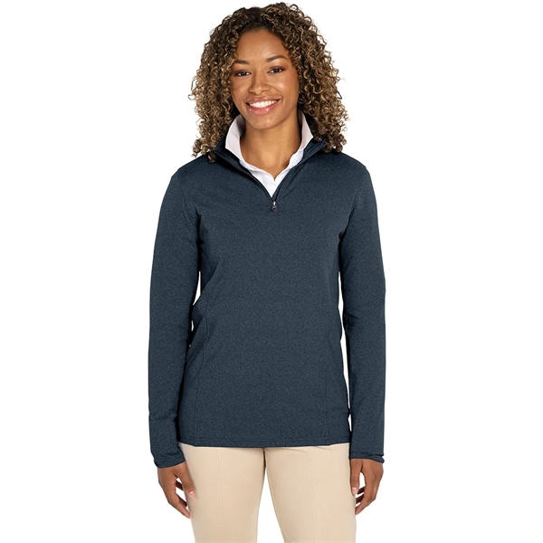 Our lightweight Women's Eco-Logic Quarter Zip is a sustainable pullover designed... from ASI 44620 Charles River Apparel