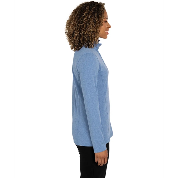 Our lightweight Women's Eco-Logic Quarter Zip is a sustainable pullover designed... from ASI 44620 Charles River Apparel