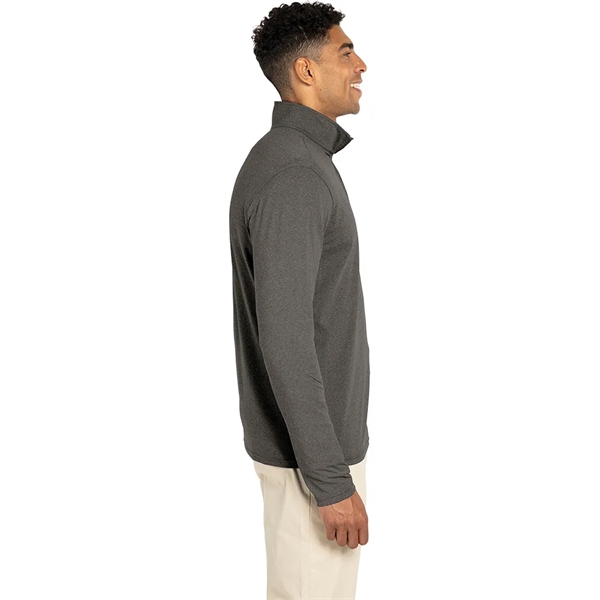 Our lightweight Men's Eco-Logic Quarter Zip is a sustainable pullover designed... from ASI 44620 Charles River Apparel