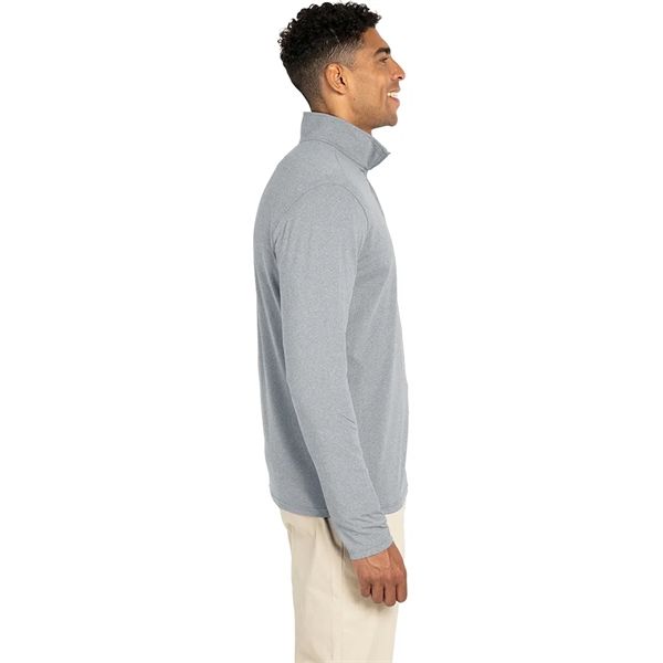 Our lightweight Men's Eco-Logic Quarter Zip is a sustainable pullover designed... from ASI 44620 Charles River Apparel