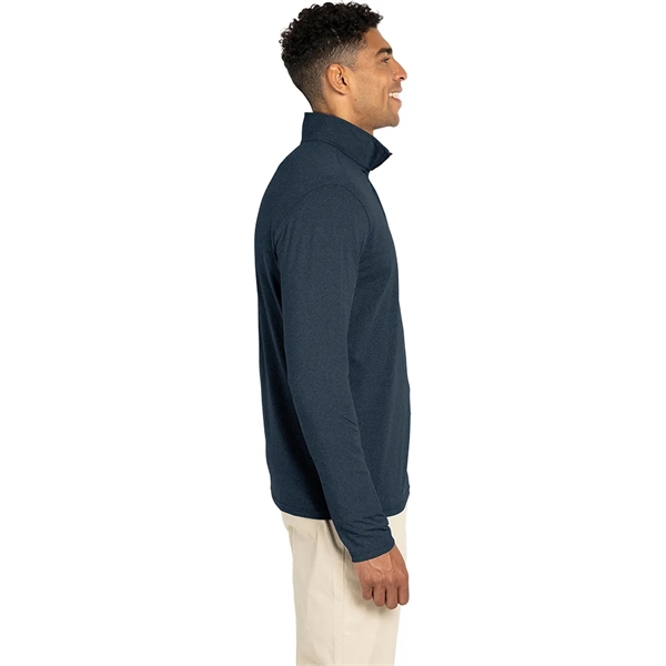 Our lightweight Men's Eco-Logic Quarter Zip is a sustainable pullover designed... from ASI 44620 Charles River Apparel