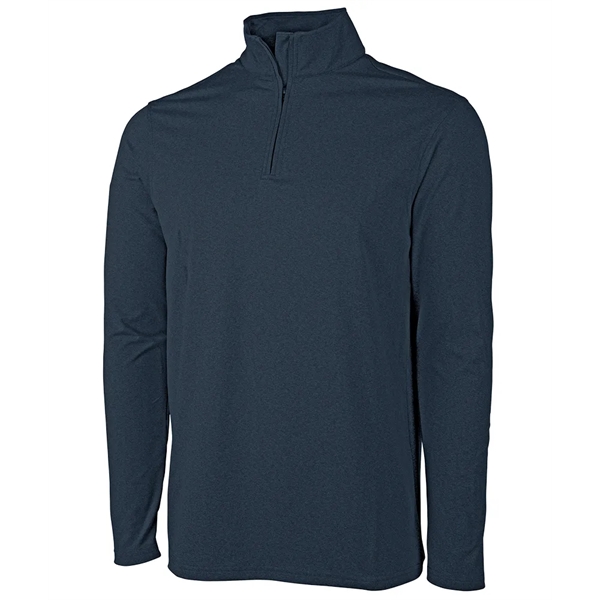 Our lightweight Men's Eco-Logic Quarter Zip is a sustainable pullover designed... from ASI 44620 Charles River Apparel