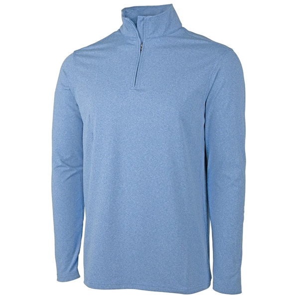 Our lightweight Men's Eco-Logic Quarter Zip is a sustainable pullover designed... from ASI 44620 Charles River Apparel