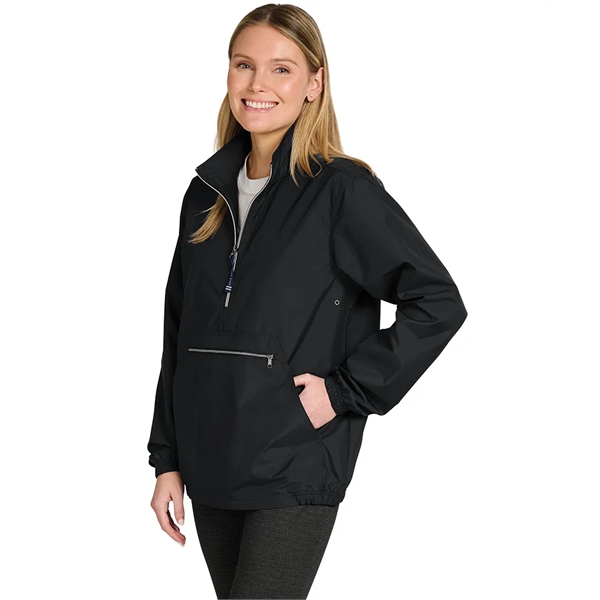 Part of a bestselling collection, the Riverbank Pack-N-Go® pullover is a... from ASI 44620 Charles River Apparel