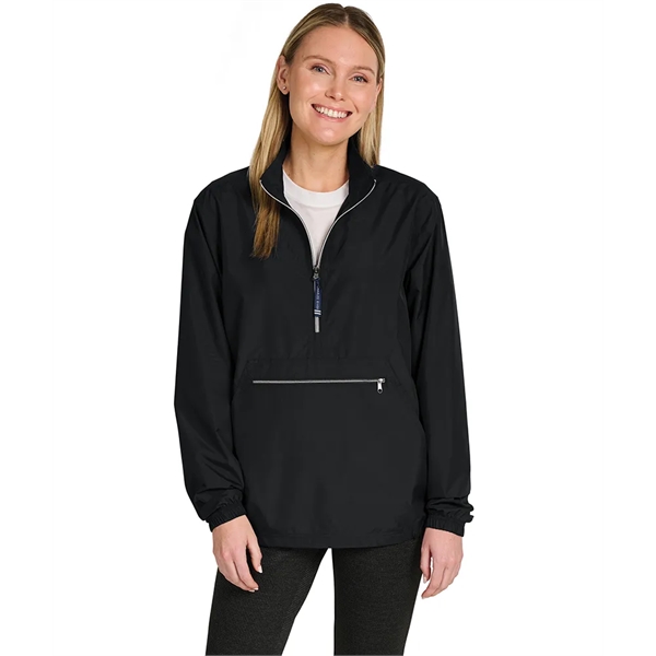 Part of a bestselling collection, the Riverbank Pack-N-Go® pullover is a... from ASI 44620 Charles River Apparel