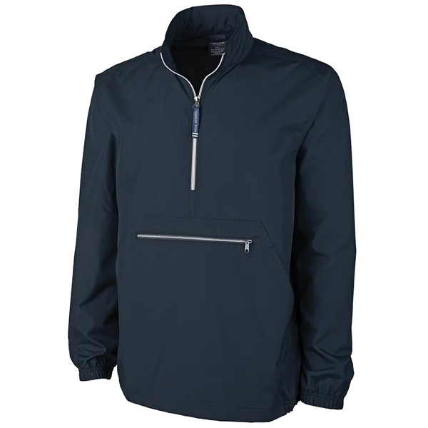 Part of a bestselling collection, the Riverbank Pack-N-Go® pullover is a... from ASI 44620 Charles River Apparel