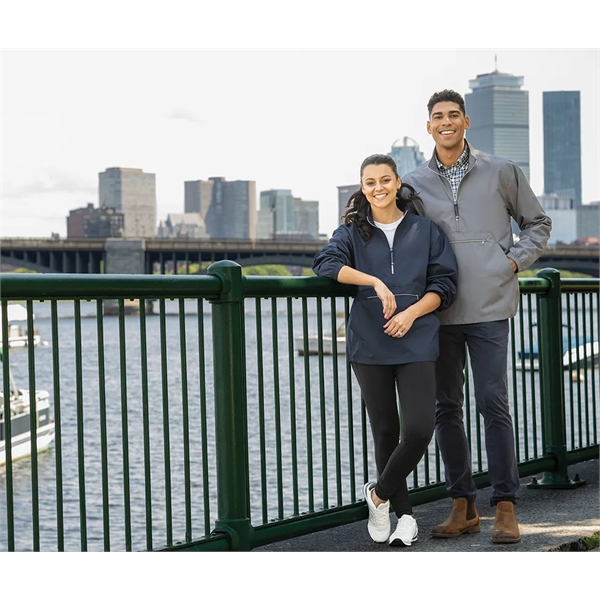 Part of a bestselling collection, the Riverbank Pack-N-Go® pullover is a... from ASI 44620 Charles River Apparel