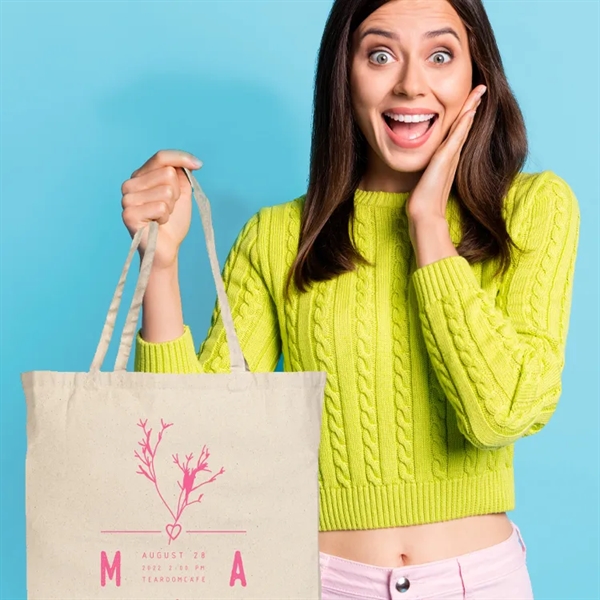 Jumbo 10 oz. cotton tote bag - Large Size Cotton Tote... from ASI 67557 LimeLight Ent / Limelight USA