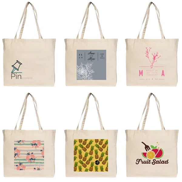 Jumbo 10 oz. cotton tote bag - Large Size Cotton Tote... from ASI 67557 LimeLight Ent / Limelight USA