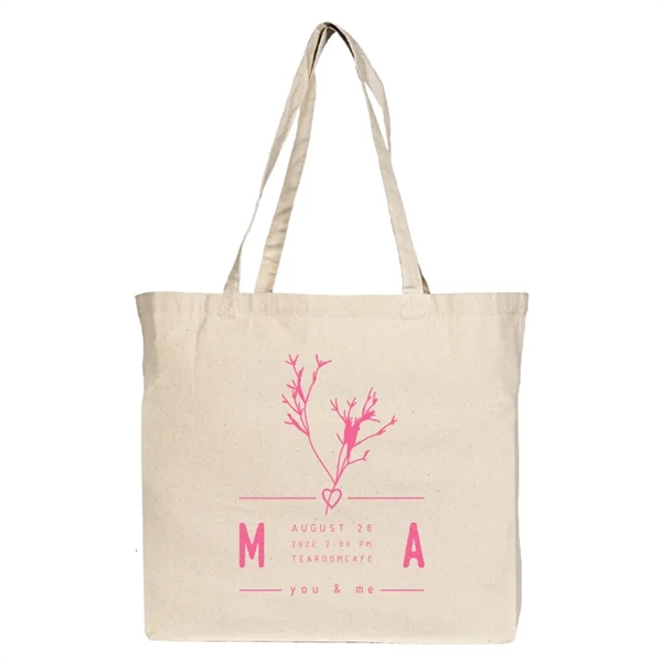 Jumbo 10 oz. cotton tote bag - Large Size Cotton Tote... from ASI 67557 LimeLight Ent / Limelight USA