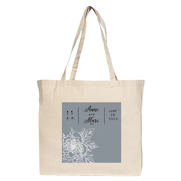 Jumbo 10 oz. cotton tote bag - Large Size Cotton Tote... from ASI 67557 LimeLight Ent / Limelight USA