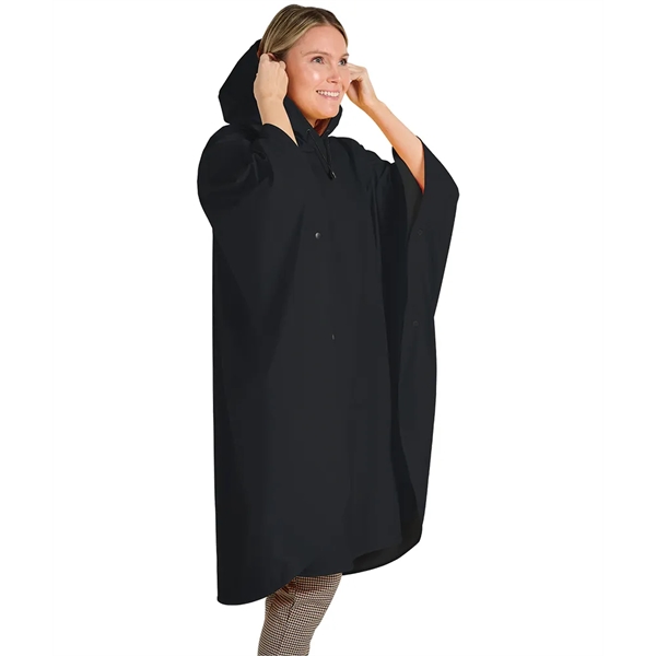 Our waterproof, lightweight, unisex Peak Poncho is a rain poncho made... from ASI 44620 Charles River Apparel