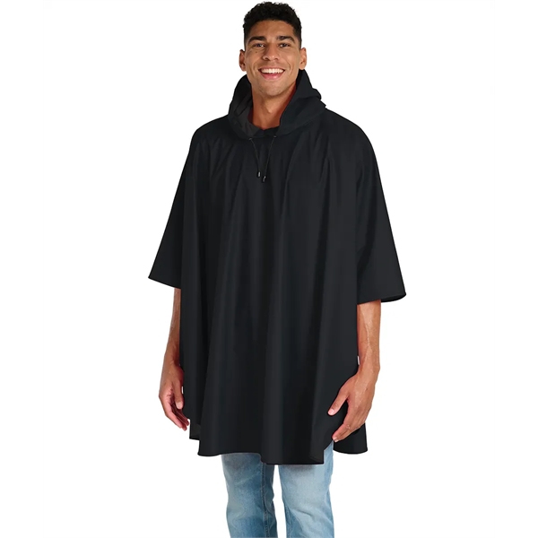 Our waterproof, lightweight, unisex Peak Poncho is a rain poncho made... from ASI 44620 Charles River Apparel