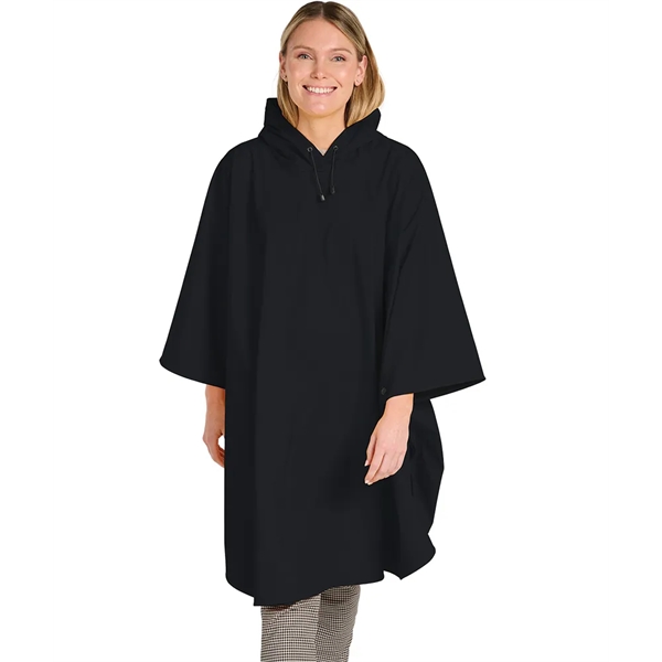 Our waterproof, lightweight, unisex Peak Poncho is a rain poncho made... from ASI 44620 Charles River Apparel