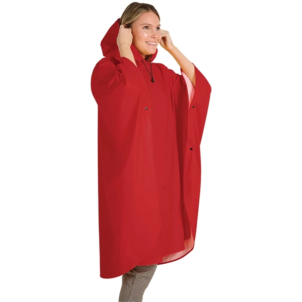 Our waterproof, lightweight, unisex Peak Poncho is a rain poncho made... from ASI 44620 Charles River Apparel