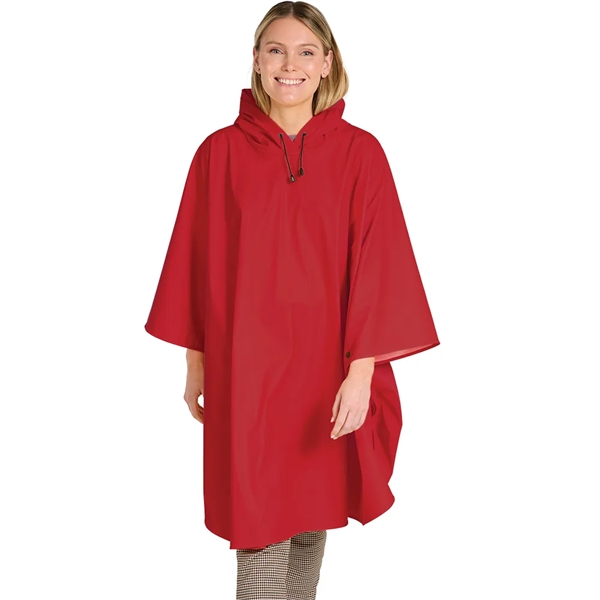 Our waterproof, lightweight, unisex Peak Poncho is a rain poncho made... from ASI 44620 Charles River Apparel