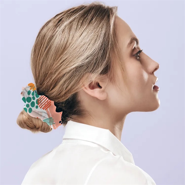 Full Color Scrunchies price includes full color printing, made of stretchy... from ASI 67557 LimeLight Ent / Limelight USA