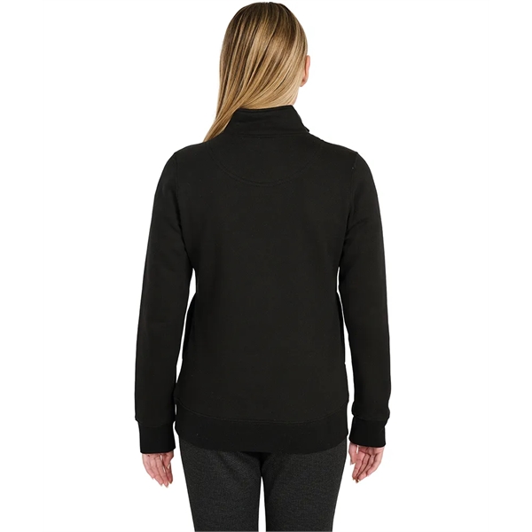 Our versatile & mid-weight Women's Crosswind Quarter Zip Sweatshirt made from... from ASI 44620 Charles River Apparel
