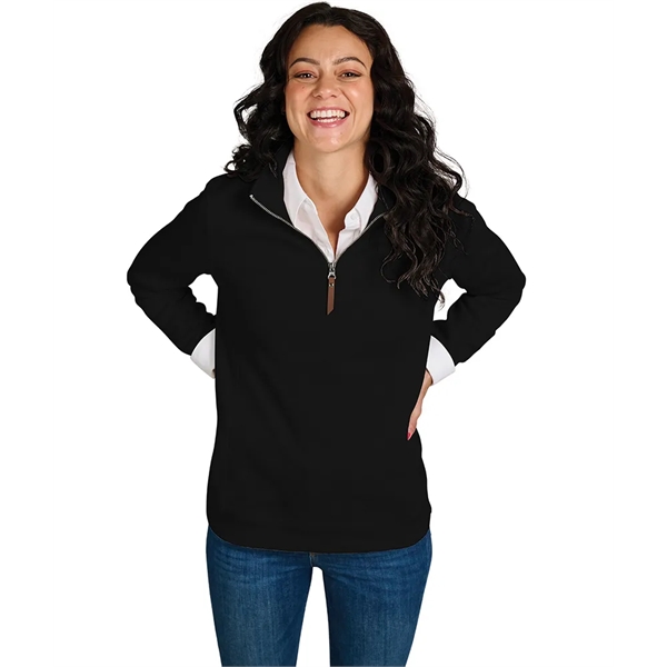 Our midweight Women's Hudson Quarter Zip Pullover is a cotton-blend pullover... from ASI 44620 Charles River Apparel