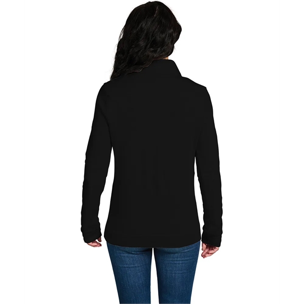 Our midweight Women's Hudson Quarter Zip Pullover is a cotton-blend pullover... from ASI 44620 Charles River Apparel