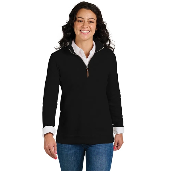 Our midweight Women's Hudson Quarter Zip Pullover is a cotton-blend pullover... from ASI 44620 Charles River Apparel