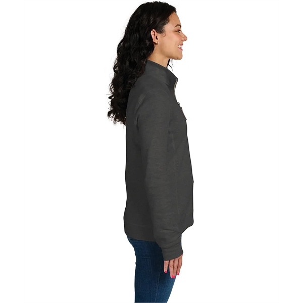 Our midweight Women's Hudson Quarter Zip Pullover is a cotton-blend pullover... from ASI 44620 Charles River Apparel
