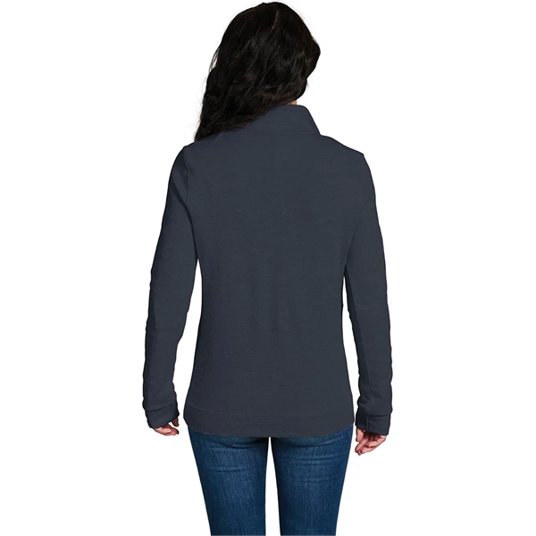 Our midweight Women's Hudson Quarter Zip Pullover is a cotton-blend pullover... from ASI 44620 Charles River Apparel