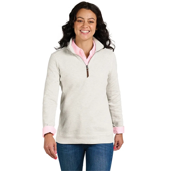 Our midweight Women's Hudson Quarter Zip Pullover is a cotton-blend pullover... from ASI 44620 Charles River Apparel