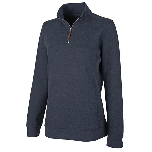 Our midweight Women's Hudson Quarter Zip Pullover is a cotton-blend pullover... from ASI 44620 Charles River Apparel