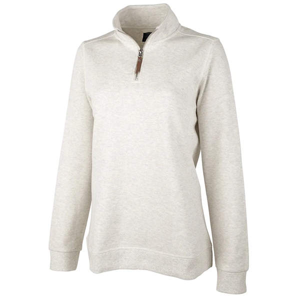 Our midweight Women's Hudson Quarter Zip Pullover is a cotton-blend pullover... from ASI 44620 Charles River Apparel