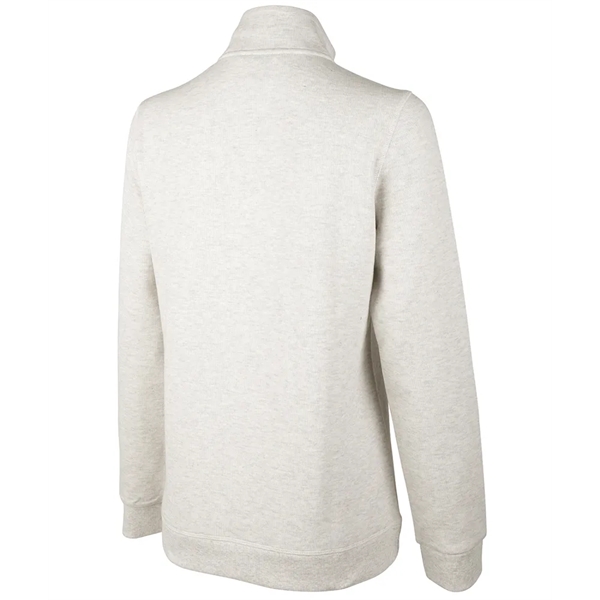 Our midweight Women's Hudson Quarter Zip Pullover is a cotton-blend pullover... from ASI 44620 Charles River Apparel