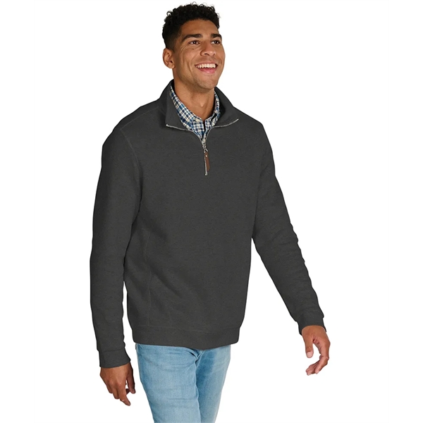 Our midweight Men's Hudson Quarter Zip Pullover is a cotton-blend pullover... from ASI 44620 Charles River Apparel