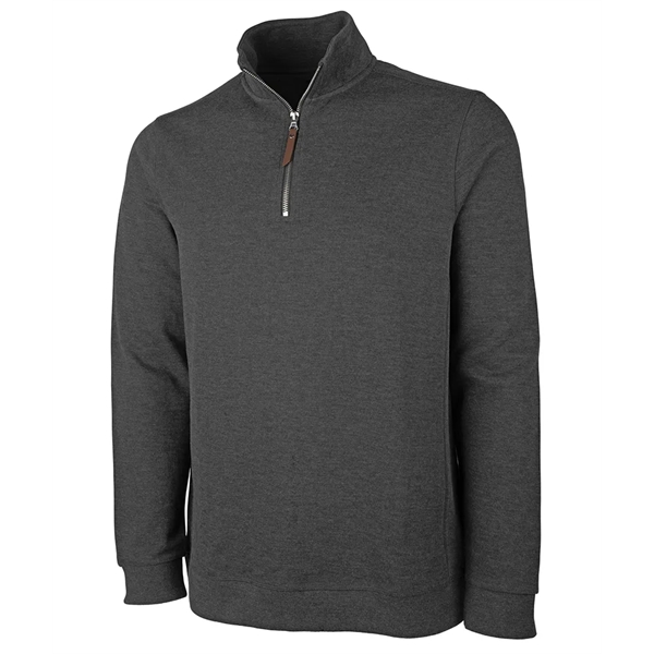 Our midweight Men's Hudson Quarter Zip Pullover is a cotton-blend pullover... from ASI 44620 Charles River Apparel
