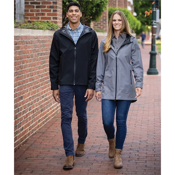 Our lightweight Men's Atlantic Rain Shell Jacket is waterproof, breathable, and... from ASI 44620 Charles River Apparel