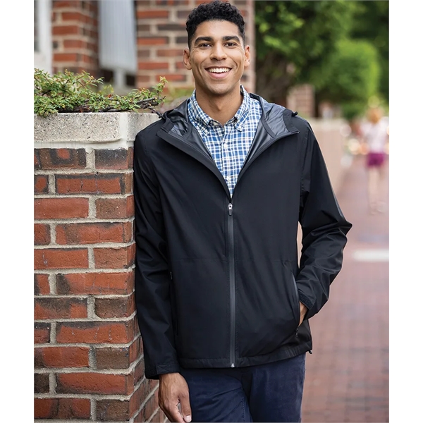 Our lightweight Men's Atlantic Rain Shell Jacket is waterproof, breathable, and... from ASI 44620 Charles River Apparel