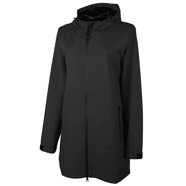 Our lightweight Women's Atlantic Rain Shell Jacket is waterproof, breathable, and... from ASI 44620 Charles River Apparel