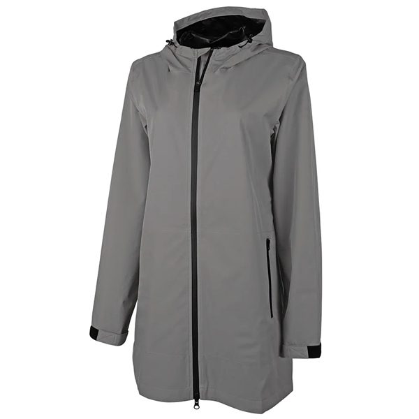 Our lightweight Women's Atlantic Rain Shell Jacket is waterproof, breathable, and... from ASI 44620 Charles River Apparel