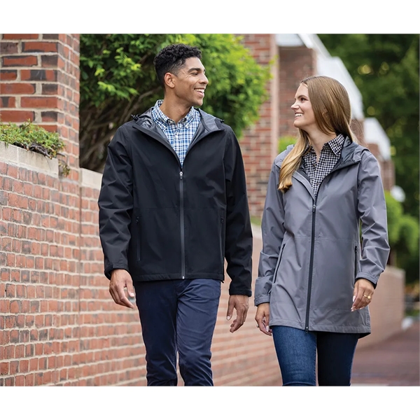 Our lightweight Women's Atlantic Rain Shell Jacket is waterproof, breathable, and... from ASI 44620 Charles River Apparel