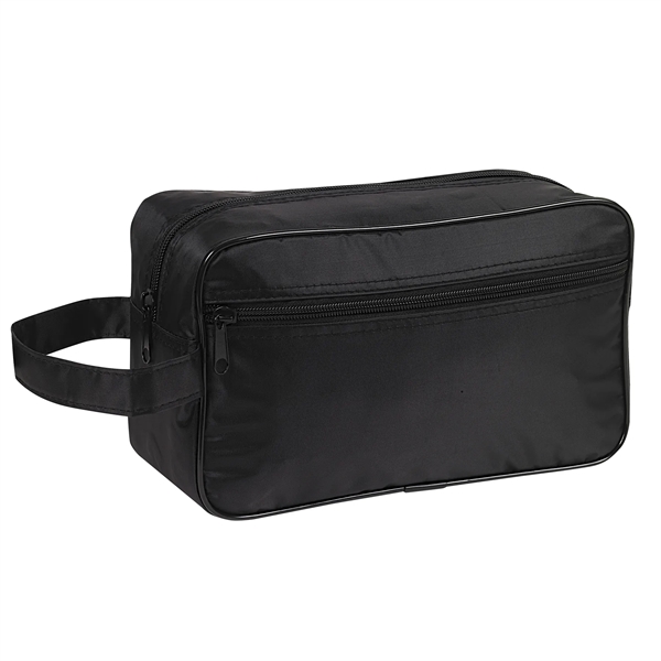 Introducing our versatile and compact toiletry bag with an easy-to-carry handle... from ASI 34800 Alstar Creations