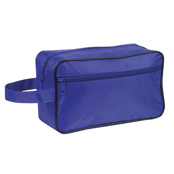 Introducing our versatile and compact toiletry bag with an easy-to-carry handle... from ASI 34800 Alstar Creations