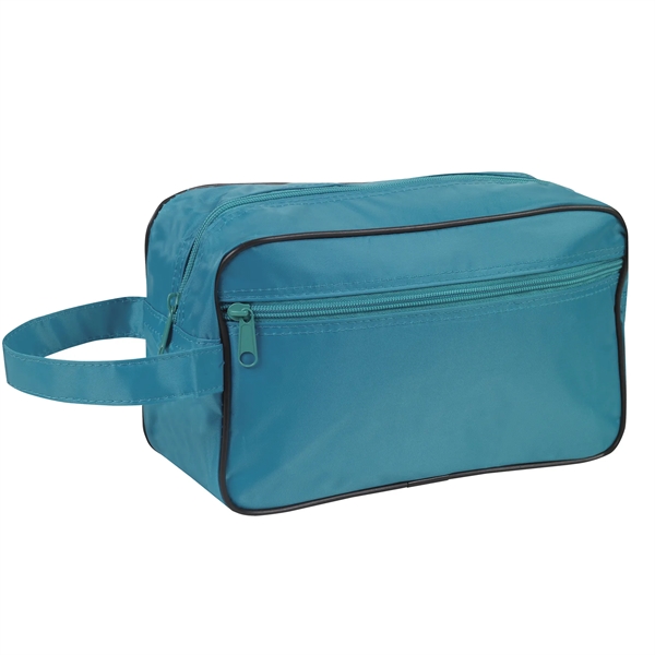 Introducing our versatile and compact toiletry bag with an easy-to-carry handle... from ASI 34800 Alstar Creations