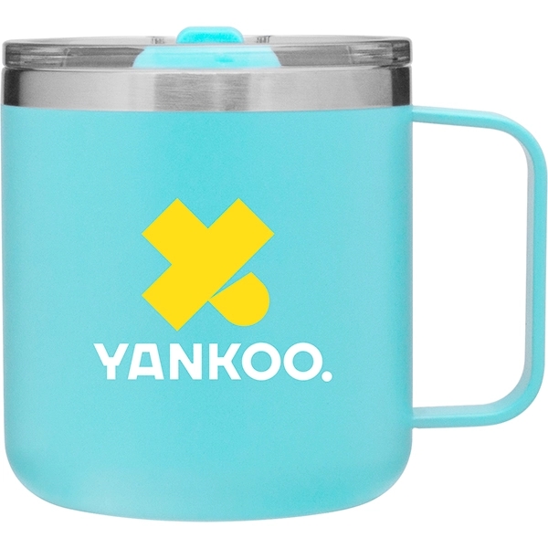 12 oz double wall stainless steel thermal mug with copper vacuum... from ASI 51197 ETS Express, LLC