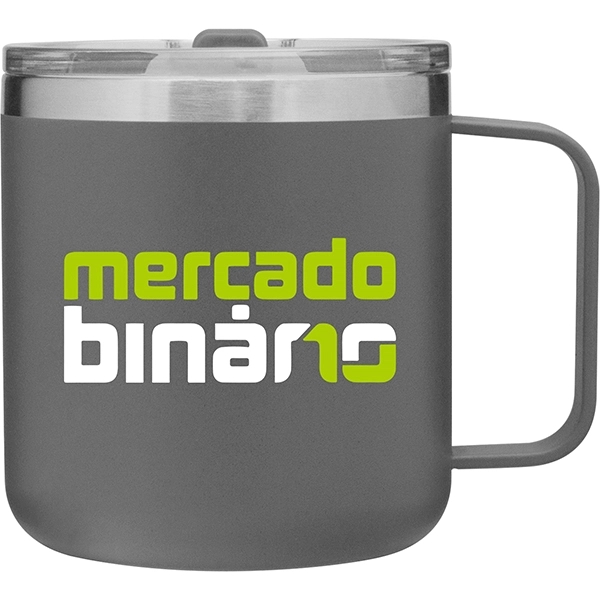 12 oz double wall stainless steel thermal mug with copper vacuum... from ASI 51197 ETS Express, LLC