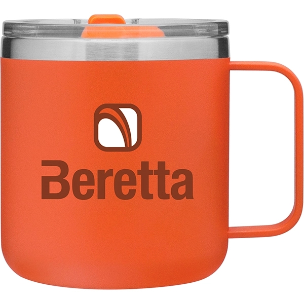 12 oz double wall stainless steel thermal mug with copper vacuum... from ASI 51197 ETS Express, LLC