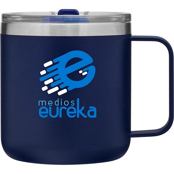 12 oz double wall stainless steel thermal mug with copper vacuum... from ASI 51197 ETS Express, LLC