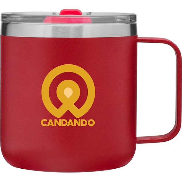 12 oz double wall stainless steel thermal mug with copper vacuum... from ASI 51197 ETS Express, LLC