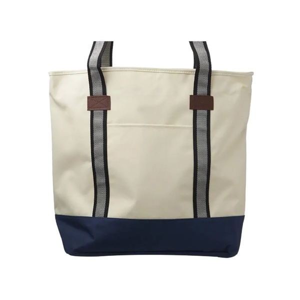 Large Sea Coast Polyester Tote Bag plus 1 color silkscreen imprint... from ASI 37218 Athena Promo (tm)