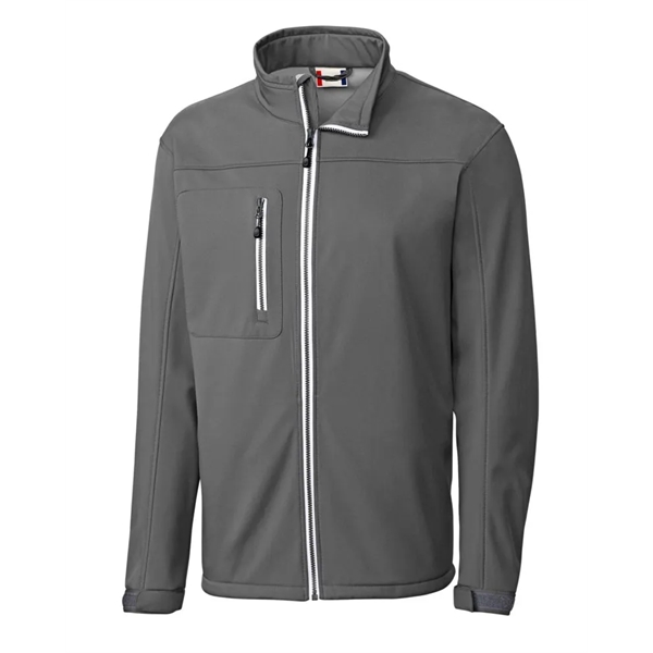 Men's jacket with a full-zip, water resistance, zippered chest pocket, and... from ASI 47965 Cutter & Buck